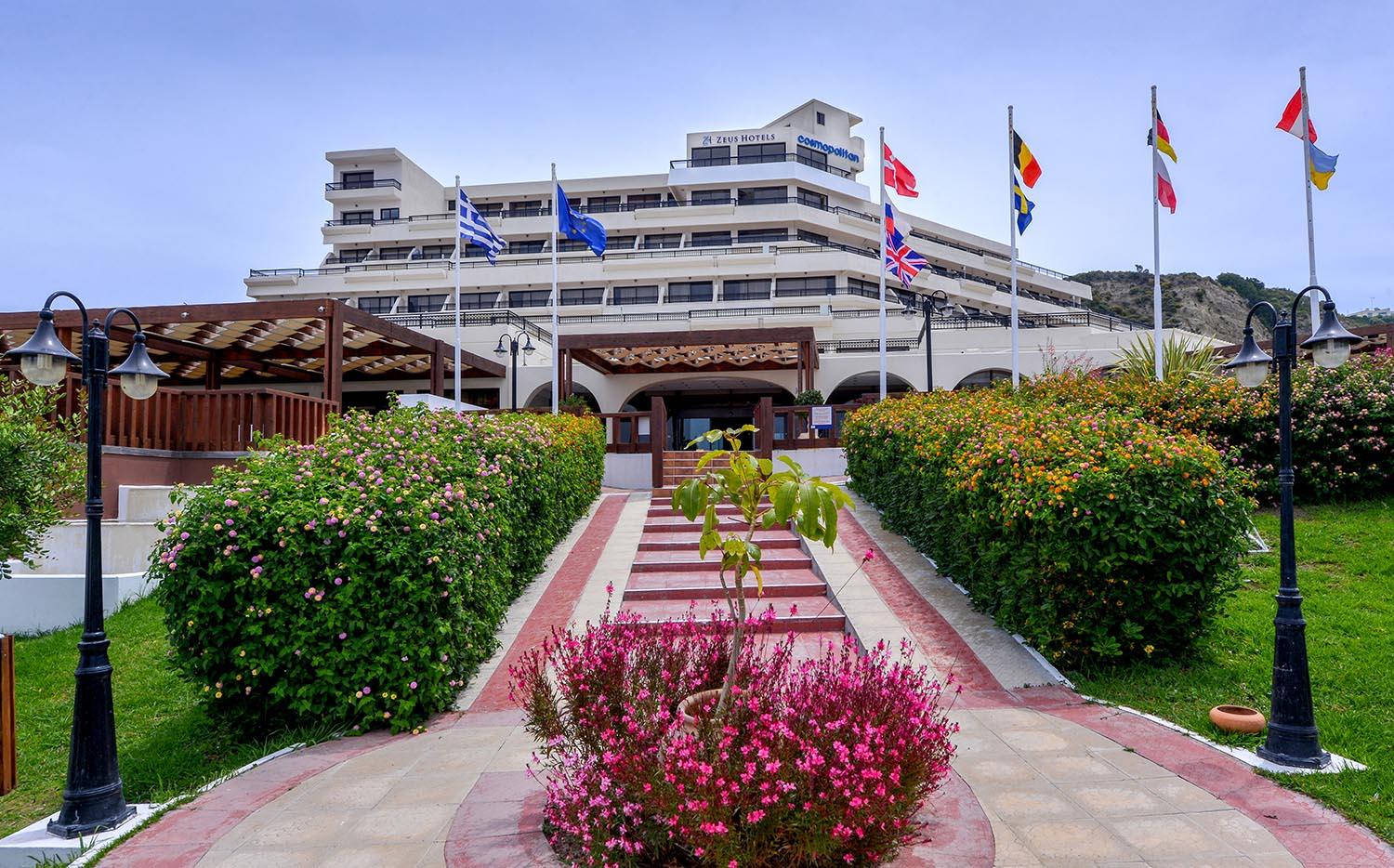 Sol Cosmopolitan Rhodes Hotel Ixia  Exterior foto