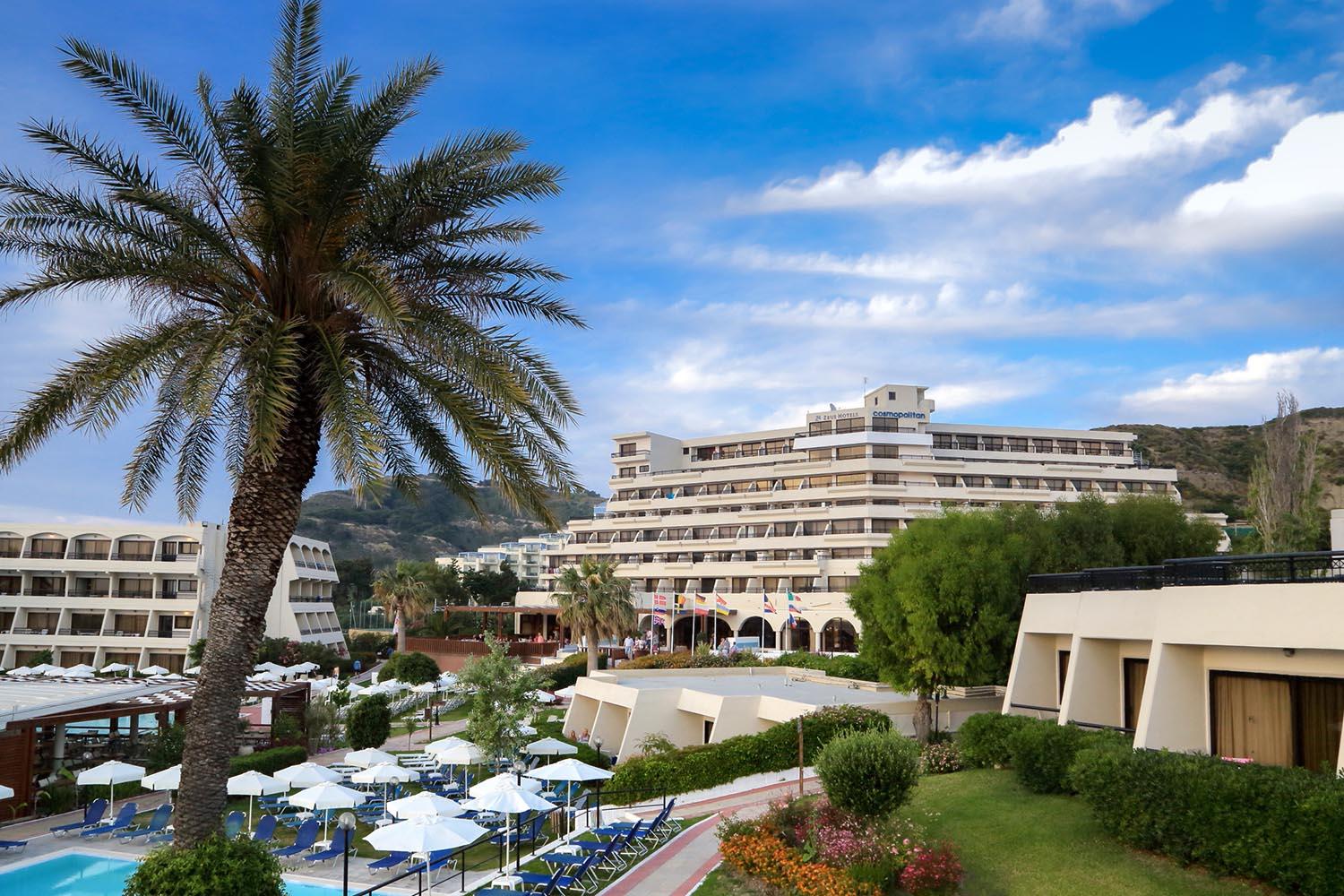 Sol Cosmopolitan Rhodes Hotel Ixia  Exterior foto