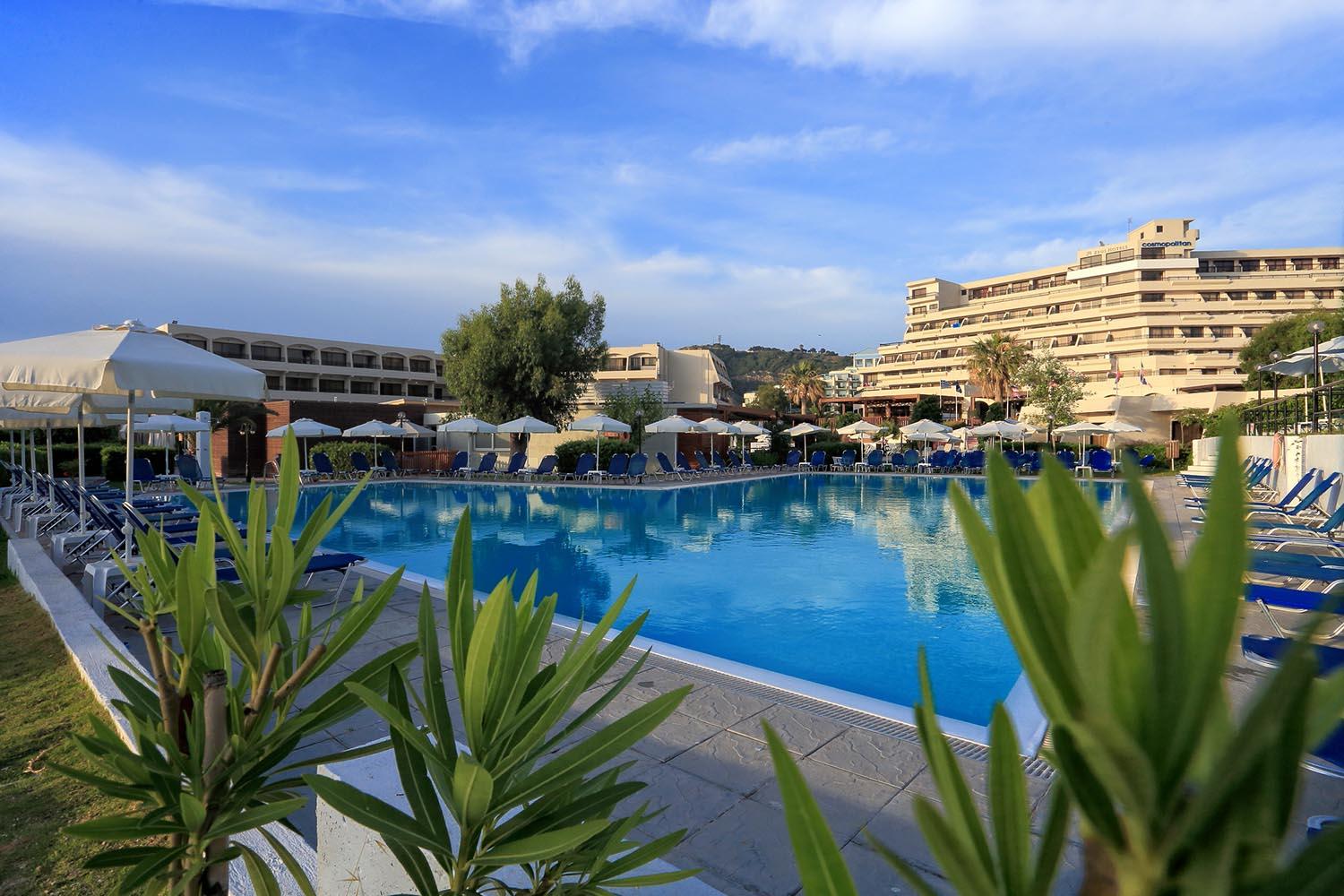 Sol Cosmopolitan Rhodes Hotel Ixia  Exterior foto